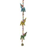 Decoratieve slinger met stoffen Olifantjes