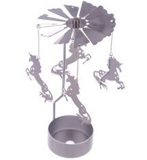 Eenhoorn Theelicht Aangedreven Draaiende Decoratie