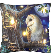 Lisa Parker Sprookjes Uil & Fee LED Sierkussen