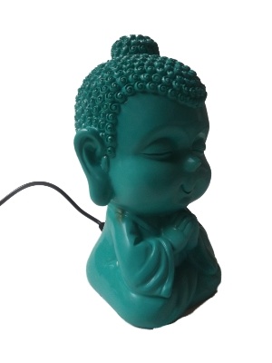 Baby Boeddha licht met 8 LED met USB-poort