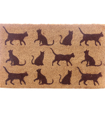 Kokos Deurmat, Kat Silhouetten