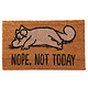 Nope, Not Today Simon's Cat Deurmat