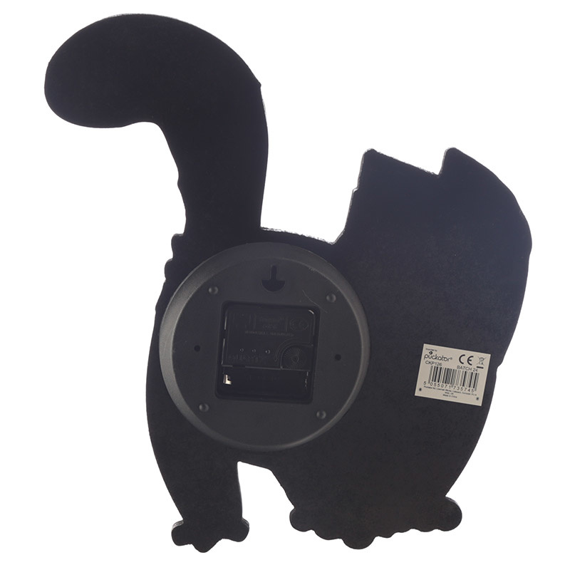 Simon's Cat-vormige Foto Klok