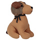 Tweed Hond Deurstopper