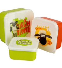 Set 3 Lunchtrommels - Shaun het Schaap