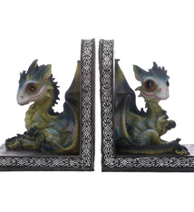 Baby Draak - Keltische Boeksteunen