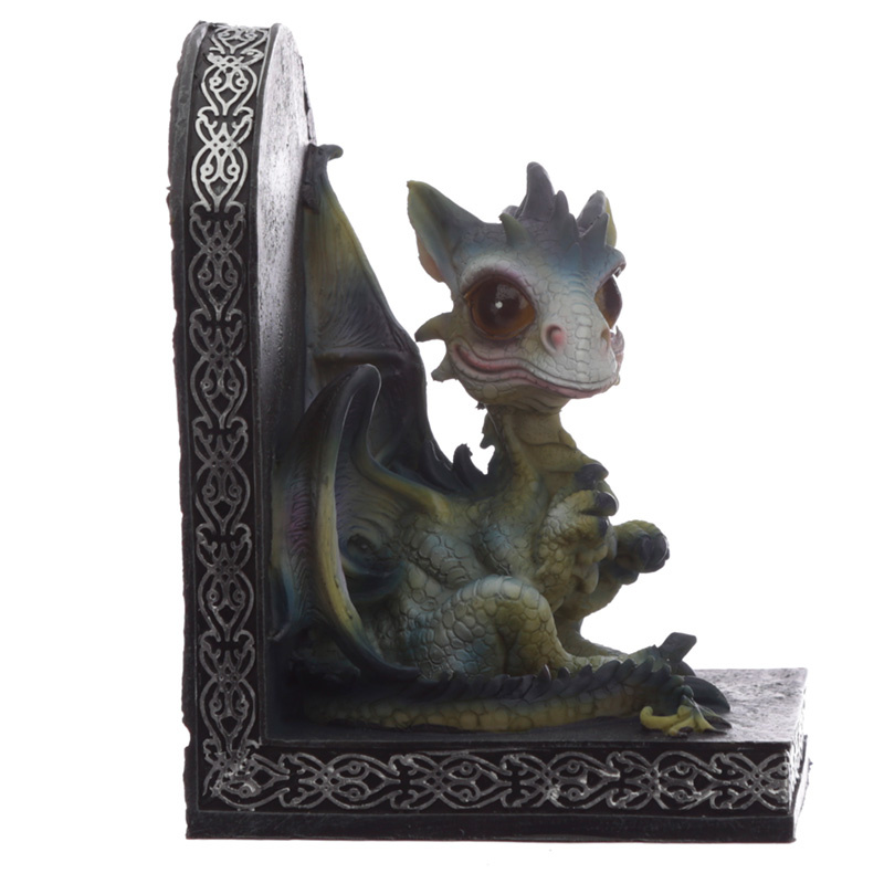 Baby Draak - Keltische Boeksteunen