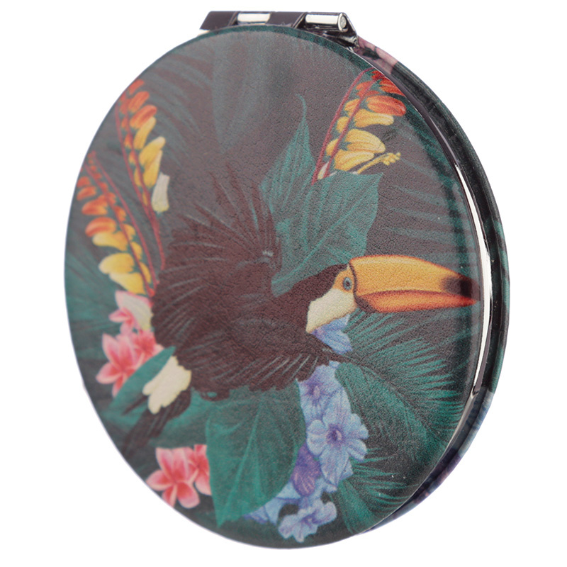 Tropische Toekan Compact Make Up Spiegeltje