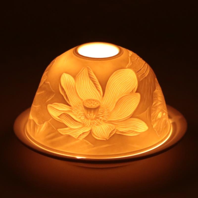 Sfeerlicht Porselein Lotusbloem