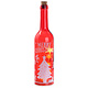 Kerstmis Decoratieve Fles met LED lampjes Rood