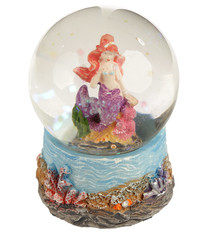Betoverde Zeemeermin Mini Sneeuwbol