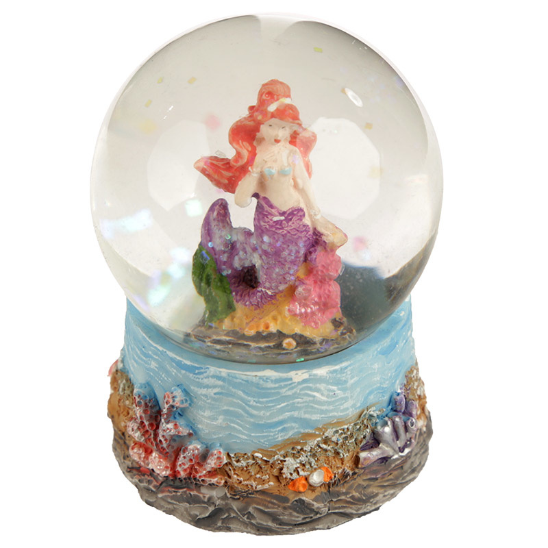 Betoverde Zeemeermin Mini Sneeuwbol