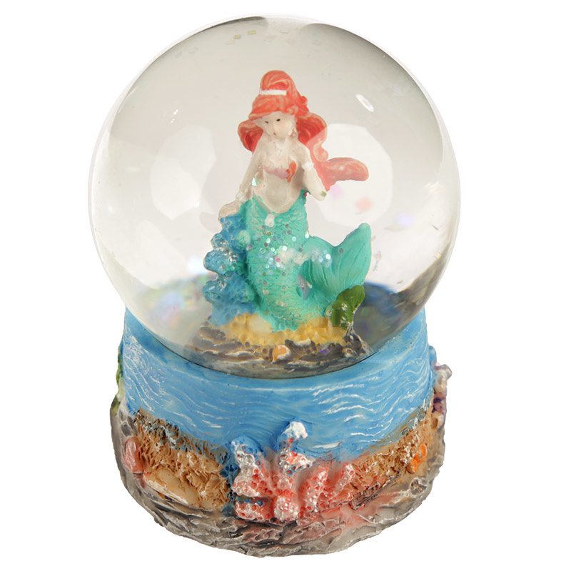 Betoverde Zeemeermin Mini Sneeuwbol