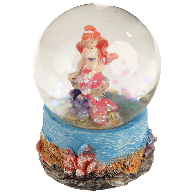 Betoverde Zeemeermin Mini Sneeuwbol
