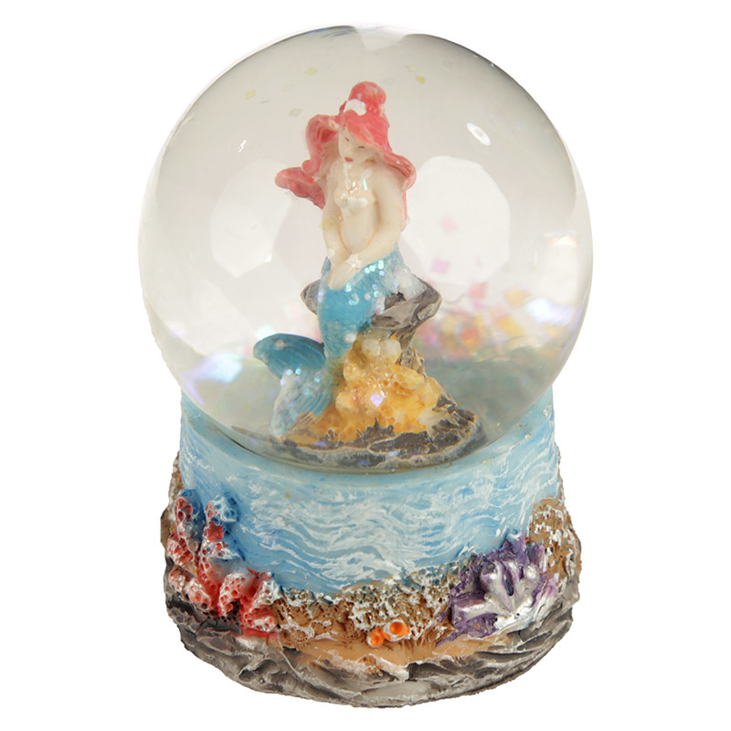 Betoverde Zeemeermin Mini Sneeuwbol