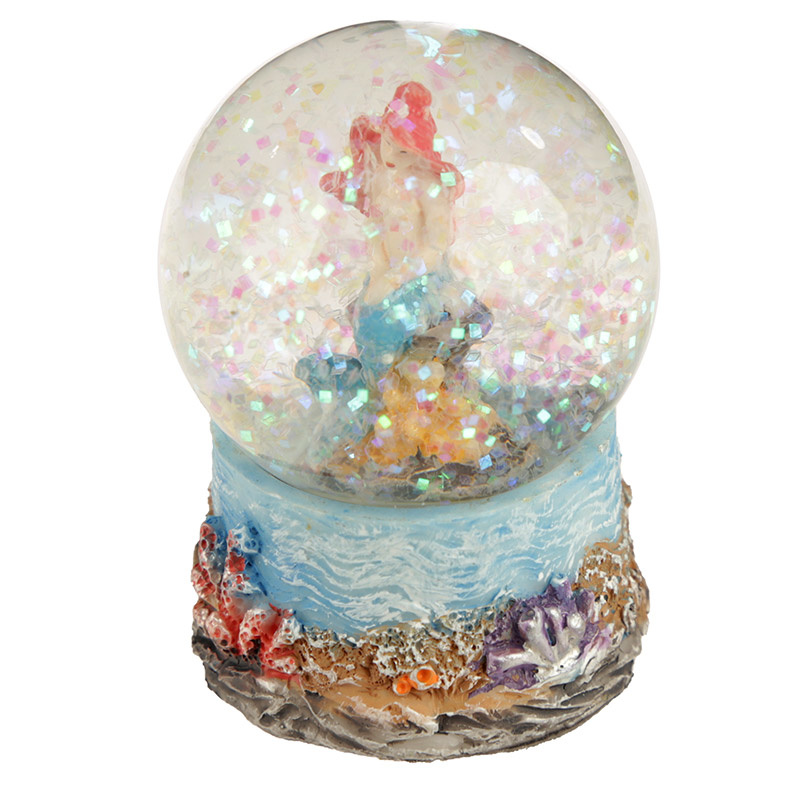 Betoverde Zeemeermin Mini Sneeuwbol