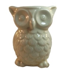 Crackelee Glazuur Keramiek Uil Oliebrander B