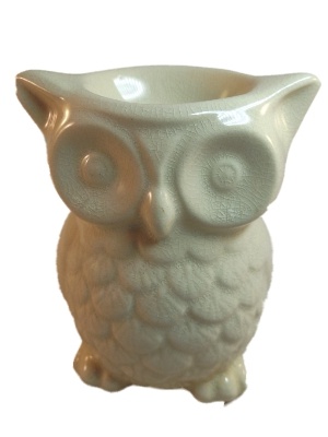 Crackelee Glazuur Keramiek Uil Oliebrander B