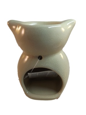 Crackelee Glazuur Keramiek Uil Oliebrander B