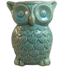 Crackelee Glazuur Keramiek Uil Oliebrander C