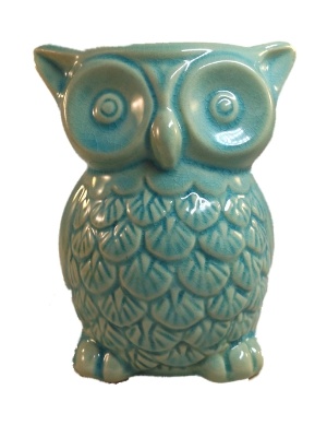 Crackelee Glazuur Keramiek Uil Oliebrander C