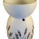 Keramiek Oliebrander Gras Wit