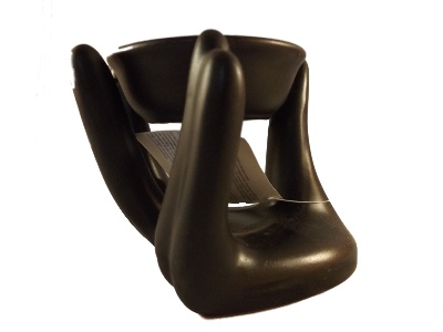 Keramiek Hand Oliebrander, Zwart
