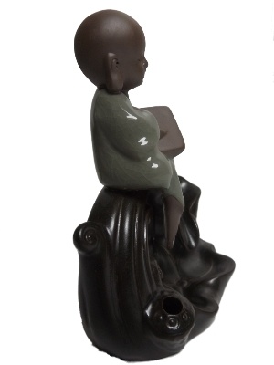 Terugstroom wierook-waterval. Monnik -2