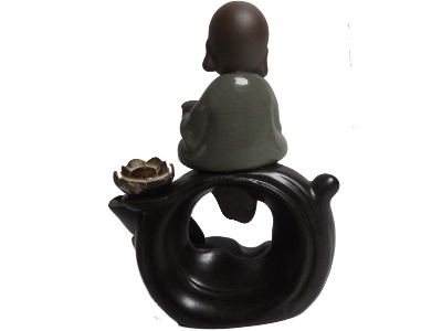 Terugstroom wierook-waterval. Monnik -2