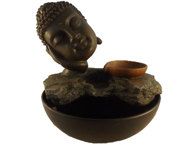 Boeddha hoofd  fontein