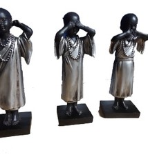 Monnik horen zien zwijgen staand