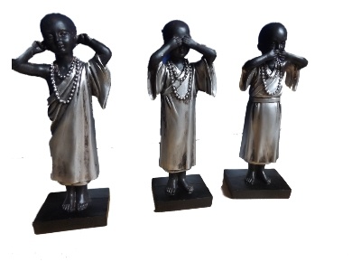 Monnik horen zien zwijgen staand