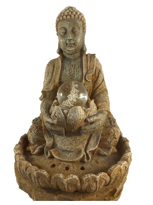 Meditatie Boeddha fontein