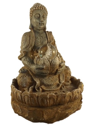 Meditatie Boeddha fontein