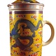 Chinese Thee Mok met Draak Geel 1