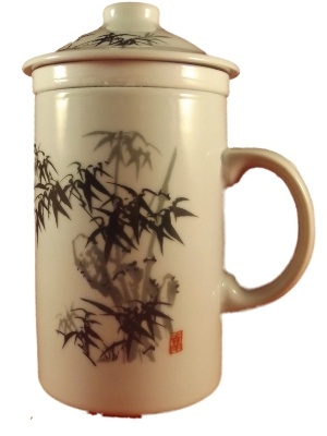Chinese Thee Mok met Bamboe wit