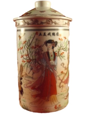 Chinese Thee Mok met Vrouwen