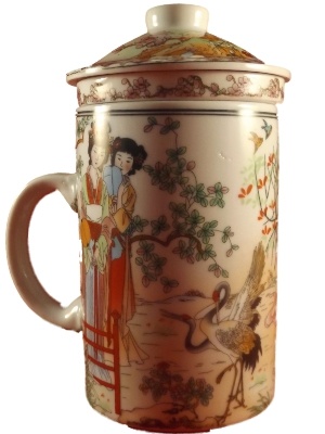 Chinese Thee Mok met Vrouwen