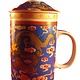 Chinese Thee Mok met Blauwe Draak