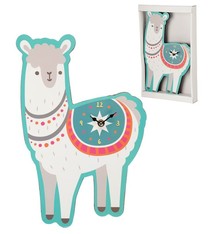 Lama-vormige Wandklok