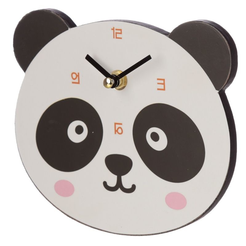 Cutiemals Panda-vormige Wandklok