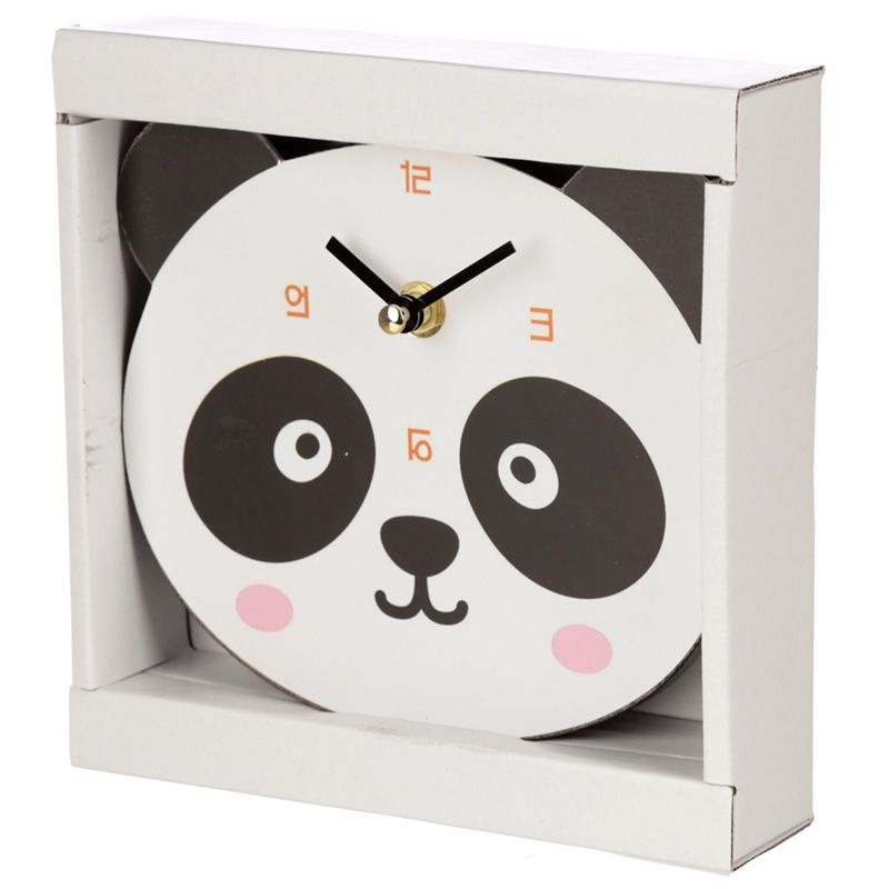 Cutiemals Panda-vormige Wandklok