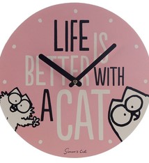 Life is Better Simon's Cat Foto Klok