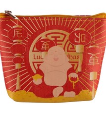 Geluks Boeddha PVC Kleingeld Portomonnee