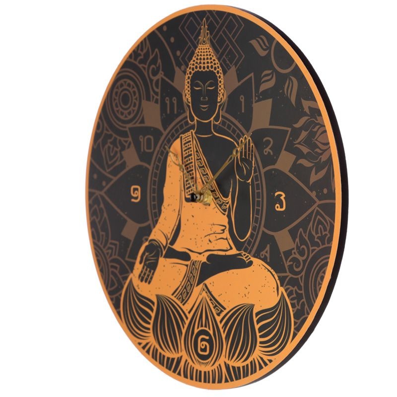 Thaise Boeddha Wandklok