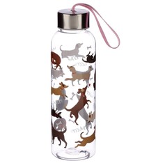 Waterfles 500ml met metalen dop- Apport Hond