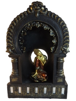 Thaise Boeddha in Tempel Wierookhouder