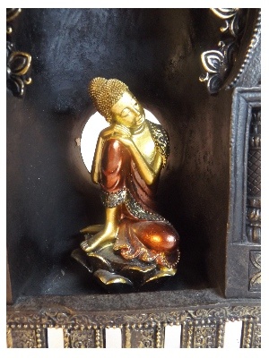 Thaise Boeddha in Tempel Wierookhouder