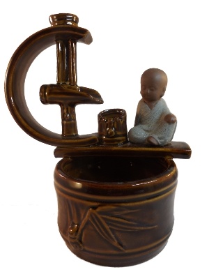 Terugstroom wierook-waterval. Monnik -6