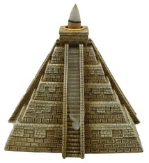Azteekse Pyramide Backflow Wierookhouder